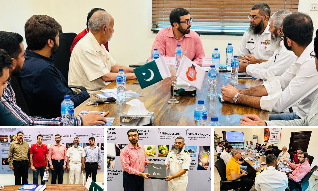 Foundries Interaction Session with Pakistan Navy - Pakistan Foundry Association